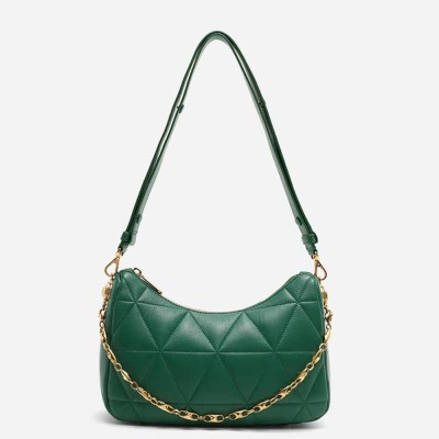 Real leather women's bag crossbody bag fashionable sheepskin armpit bag women's crescent bag